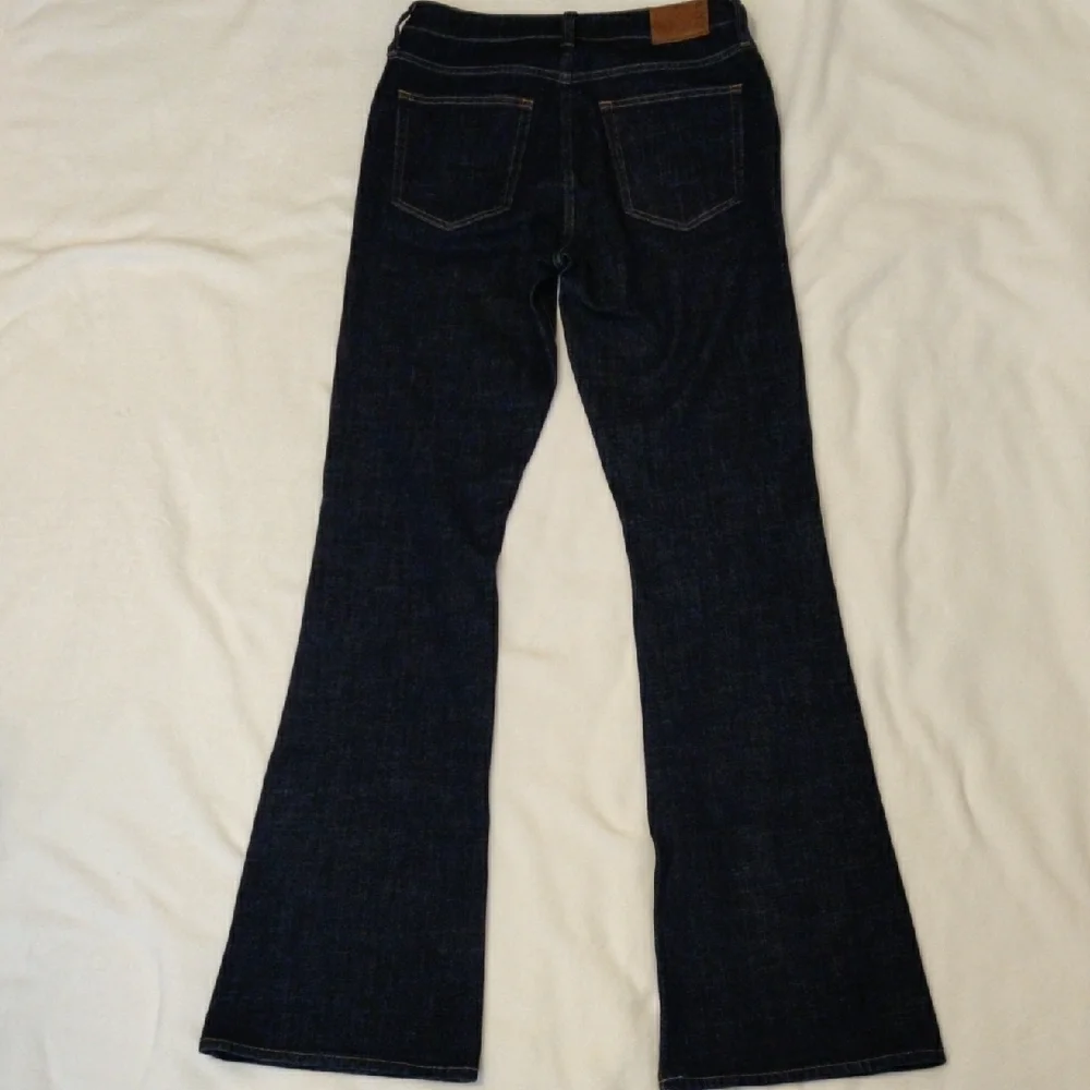 J. Crew Dark Indigo Flare Jeans